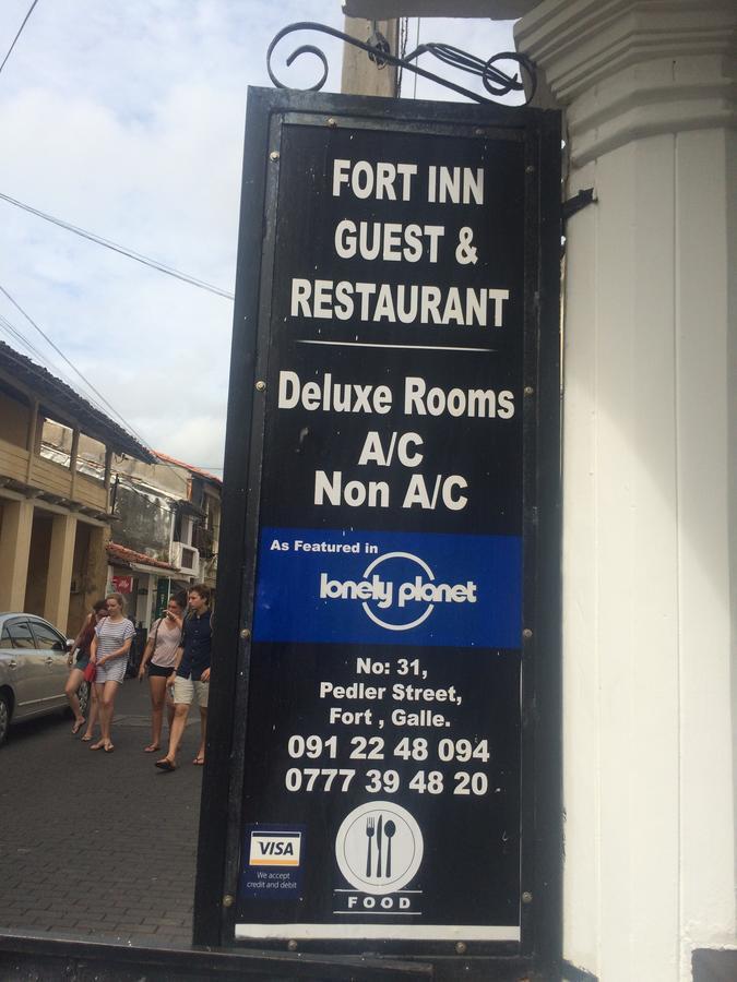 Fort Inn Guest House Galle Extérieur photo